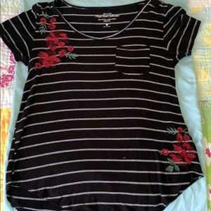 flowy hollister shirt